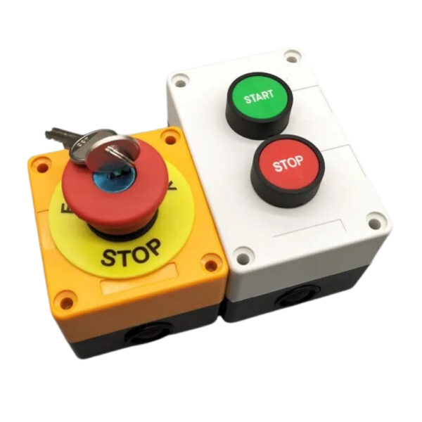 Hộp nút nhấn phi 22 4