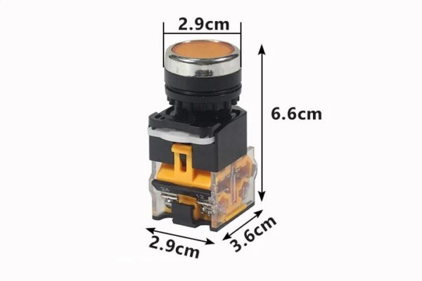 Nút nhấn nhả LA38 2