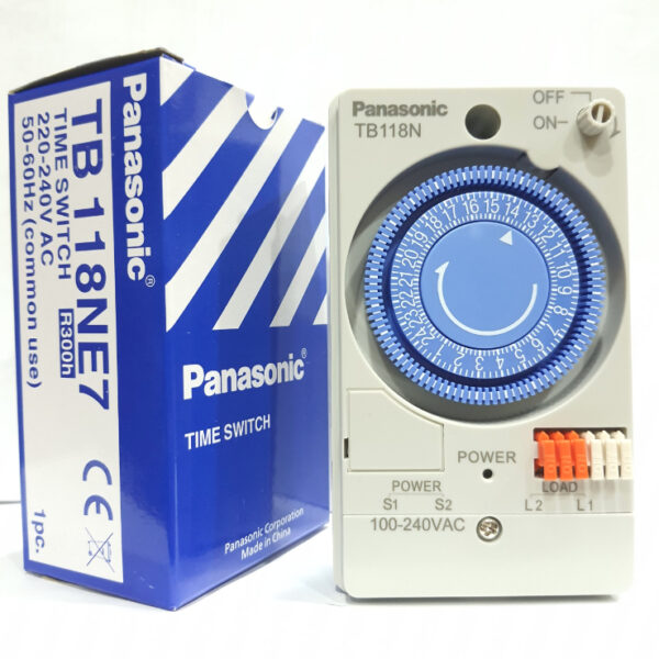 Công tắc hẹn giờ cơ Panasonic TB118N 15A 220V
