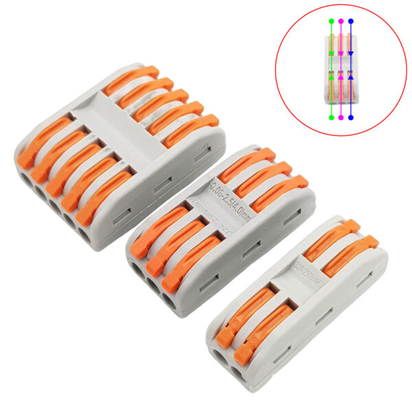 Cút nối nhanh dây điện PCT-2-2 PCT-2-3 PCT-2-5